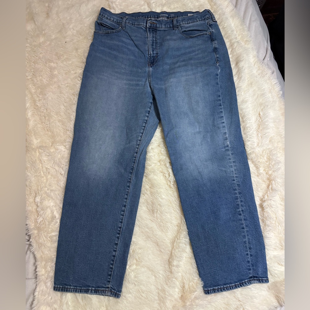 Women old navy sky high denim jeans